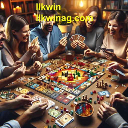 A Magia dos Jogos de Tabuleiro no llkwin